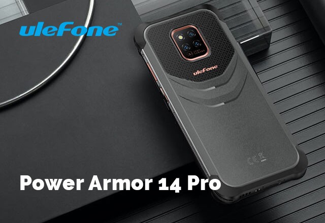Ulefone Power Armor 14 Pro, 6/128GB 10.000 mAh Čierny - SK